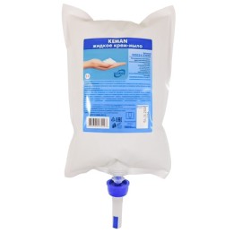 Мыло в картридже для диспенсеров 1,0 л KEMAN S1 (1/6 шт.) арт.100024-S1000