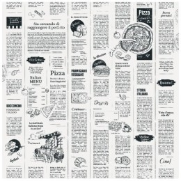 Бумага оберточная пищевая 400х400 Газета ЧАО Жиростойкая (500 шт.) 108-092