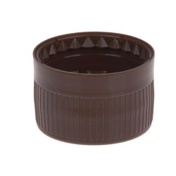 Крышка для бутылки ПЭТ d-2,8 см Коричневая (50/2500 шт.)