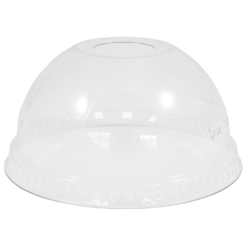 Крышка к стакану ПЭТ купольная с отверстием D-95 мм, h-49 мм (50/1000 шт.) UPAX-UNITY в Екатеринбург — Uralhoz.ru