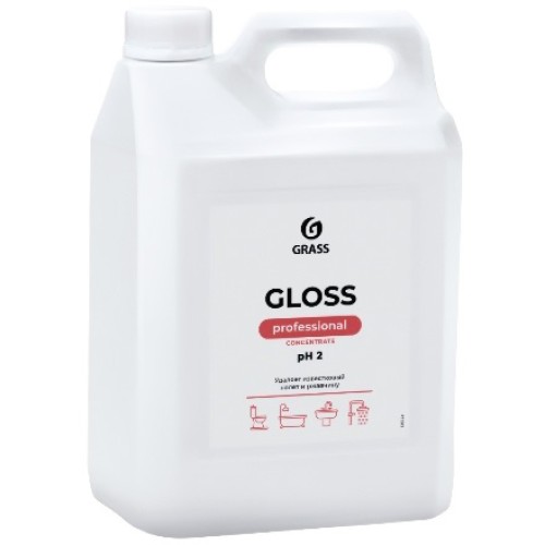 Средство чистящее концентрированное 5,5 кг Gloss Concentrate GRASS Professional (1/4 шт.) 125323 в Екатеринбург — Uralhoz.ru