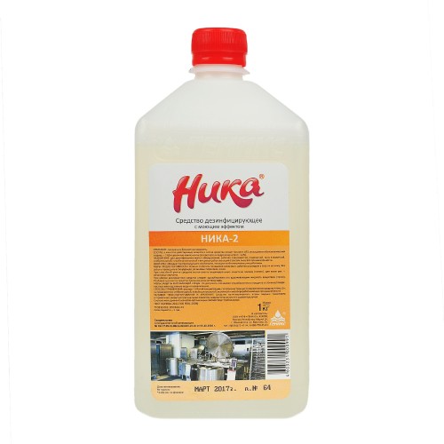 Средство дезинфицирующее 1.0 кг Ника-2 (1/12 шт.) ЧестныйЗнак в Екатеринбург — Uralhoz.ru