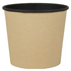 Round Bowl (d-100) 400 мл ДНО BLACK WOOD h-85 мм (30/600 шт.) OSQ