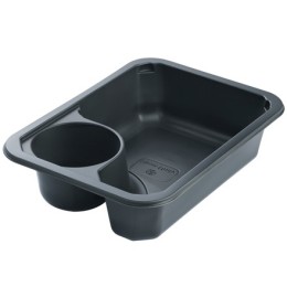 Контейнер под запайку (187х137х45с) СОУСНИК UpaxUnity 635 мл (40/480 шт.) ЧЕРНЫЙ