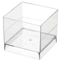 Креманка фуршетная Куб прозрачная 60 мл (15/240 шт.) 5017п