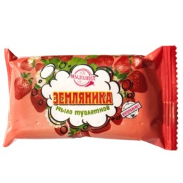 Мыло туалетное  70 г Мылоленд Земляника цветная упаковка (1/117 шт.)