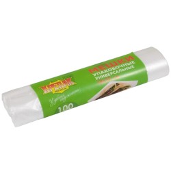 Пакет фасовочный ПНД 18х32 (100) рулон Крепак (1/50 упак.)