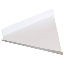 Уголок под пиццу 1/8 белый 200х170х30 (100/1600 шт.)