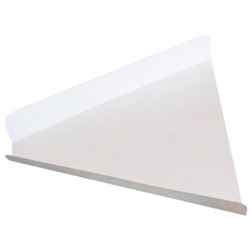 Уголок под пиццу 1/8 белый 200х170х30 (100/1600 шт.) в Екатеринбург — Uralhoz.ru