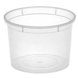 Контейнер круглый 500 мл (Н-79, D-112) Перинт (400 шт.) б/к