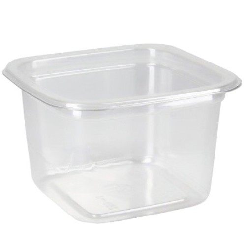 СпК-0909 250 мл (PET) Дно квадратное прозрачное ПолиЭР (50/500 шт.) в Екатеринбург — Uralhoz.ru