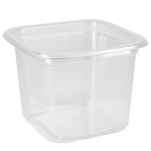 СпК-0909 300 мл (PET) Дно квадратное прозрачное ПолиЭР (50/500 шт.) в Екатеринбург — Uralhoz.ru