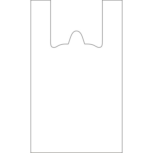 Пакет-майка ПНД 30+16х55 (17 мкм) белая Солпласт (100/1000 шт.) в Екатеринбург — Uralhoz.ru