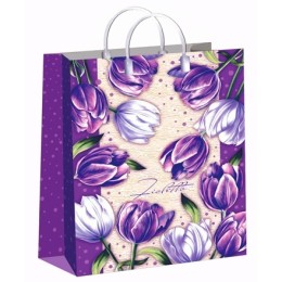 Пакет мягкий пластик 30х40 (150 мкм) Фиолетто лам. (10/40 шт.) Интерпак