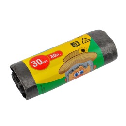 Мешок д/мусора ПНД 30 л (30 шт.) рулон ДЕД (1/50 шт.)
