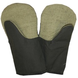 Рукавицы х/б утеплитель ватин с брез. налад. (1 пара) (1/100 шт.)