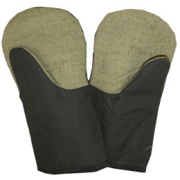 Рукавицы х/б утеплитель ватин с брез. налад. (1 пара) (1/100 шт.)