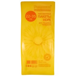 Пакет фасовочный ПНД 22х35 Ромашка с фальцами (1/10 упак.) 1506