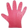 Перчатки одноразовые ПНД (100 шт.) 60 гр., размер L КРАСНЫЕ (1/100 шт.) в Екатеринбург — Uralhoz.ru