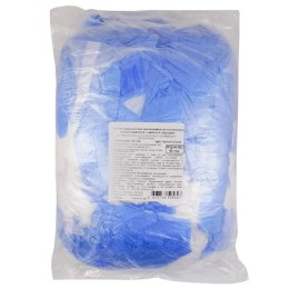 Бахилы с двойной подошвой 39 см х 14 см Экстра EleGreen по 100 шт. (1/60 шт.) ПНД-8/8/1р-Б-С