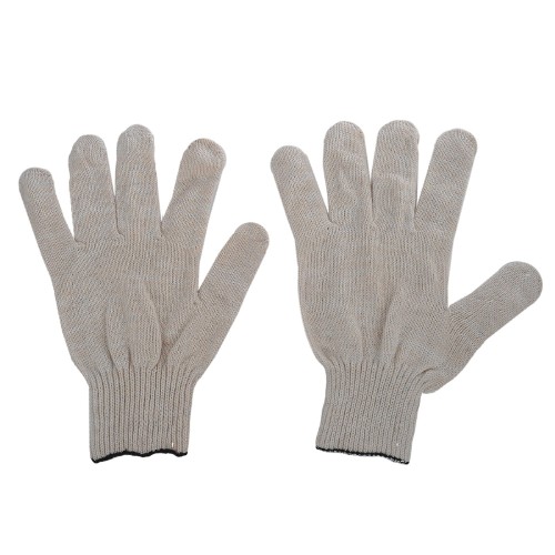 Перчатки х/б БЕЗ ПВХ 5 нитей (10 пар) белые р-р 9 (1/40 шт.) в Екатеринбург — Uralhoz.ru