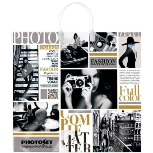 Пакет с пластиковой ручкой ПВД 38х35 (90 мкм) Фотосет лам. (10/100 шт.) Интерпак в Екатеринбург — Uralhoz.ru