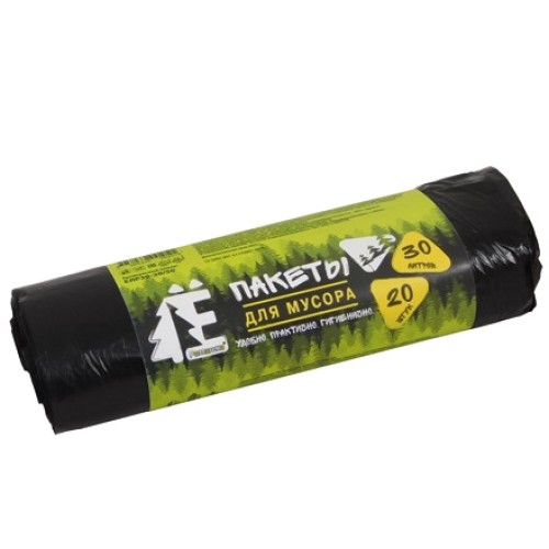 Мешок д/мусора ПНД 30 л (20 шт.) рулон Ё-РОМАШКА (1/50 шт.) ЕЛР30-20/50 в Екатеринбург — Uralhoz.ru