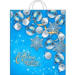 Пакет с петлевой ручкой ПНД 38х42 (40 мкм) Заполярье (25/500 шт.) Интерпак