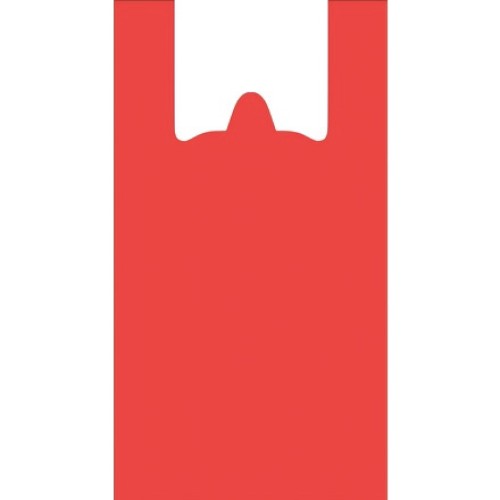 Пакет-майка ПНД 24+12х45 (10 мкм) красная СОЮЗ ПАКЕТ (100/2000 шт.) 250 в Екатеринбург — Uralhoz.ru