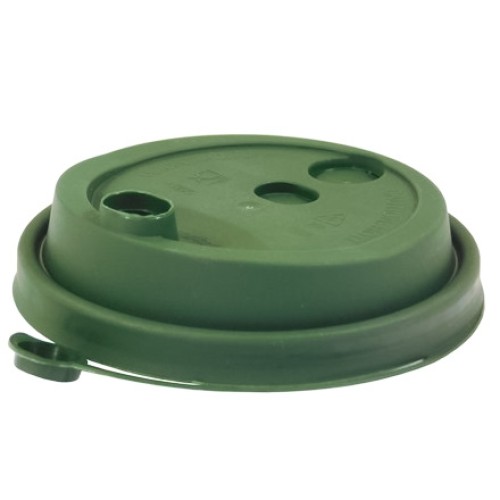 Крышка для стакана (d-80 мм) с питейником зеленая(Табрис) МАТОВАЯ ВЗЛП (50/1000 шт.) 3002М/ТАБ в Екатеринбург — Uralhoz.ru