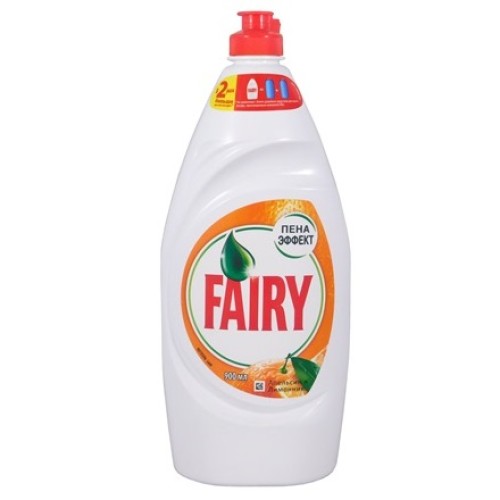 Средство моющее для посуды 0,9 л Фэйри Апельсин и лимонник (1/12 шт.) в Екатеринбург — Uralhoz.ru