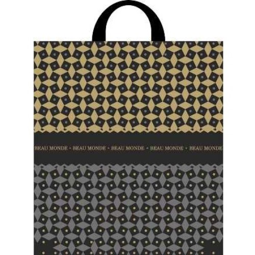 Пакет с петлевой ручкой ПВД 31х35 (90 мкм) Бомонд (25/250 шт.) Интерпак в Екатеринбург — Uralhoz.ru