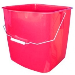 Ведро 25 л пластиковое к тележке КРАСНОЕ (1/10 шт.)