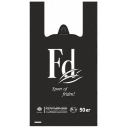 Пакет-майка ПНД 30+16х55 (30 мкм) Fd черный Солпласт (100/1000 шт.)