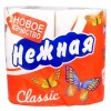 Туалетная бумага 2 сл. 4 шт. Нежная Белая  (1/12 шт.) в Екатеринбург — Uralhoz.ru