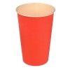 Стакан ГН 400 мл (d-90 мм) бумажный Красный (50/800 шт.) ViRiDo в Екатеринбург — Uralhoz.ru