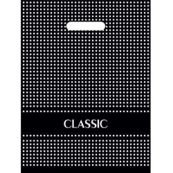 Пакет с прорубной ручкой ПВД 30х40 (50 мкм) Горошек (50/1000 шт.) Интерпак