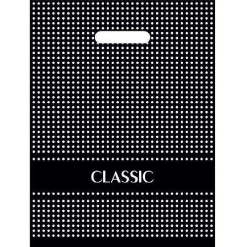 Пакет с прорубной ручкой ПВД 30х40 (50 мкм) Горошек (50/1000 шт.) Интерпак в Екатеринбург — Uralhoz.ru