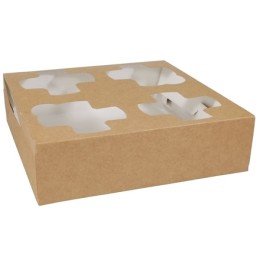 Держатель на 4 стакана Cupholder FAMILY (25/250 шт.) OSQ АКЦИЯ