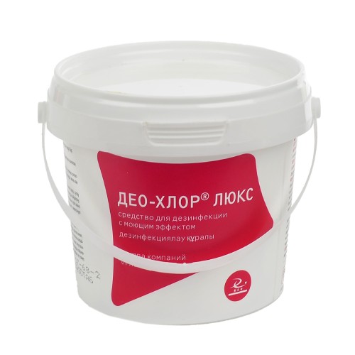 Средство дезинфицирующее в таблетках  (90 шт.) Деохлор Люкс (1/24 шт.) в Екатеринбург — Uralhoz.ru