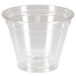 Стакан ПЭТ 200 мл прозрачный D-95 мм, h-72 мм (50/1000 шт.) ПолиЭР
