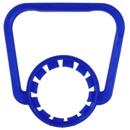 Ручка для бутылки ПЭТ 5,0 л (D-3,8 см) синяя (30 шт.)