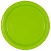 Тарелка картонная d-230 ламинированная с бортом Green (50/500 шт.) ИнтроПластик в Екатеринбург — Uralhoz.ru