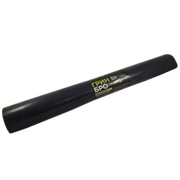 Мешок д/мусора ПВД 320 л (10 шт.) рулон черный Грин Бро (1/5 шт.)