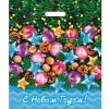 Пакет с прорубной ручкой ПВД 40х47 (45 мкм) Каламбур (50/500 шт.) Интерпак в Екатеринбург — Uralhoz.ru