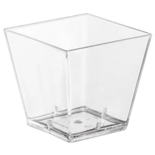 Креманка фуршетная Квадрат прозрачная 60 мл (20/240 шт.) 5037п в Екатеринбург — Uralhoz.ru