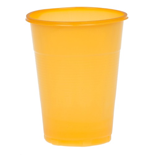 Стакан 200 мл одноразовый (желтый) МОПС (100/4200 шт.) в Екатеринбург — Uralhoz.ru