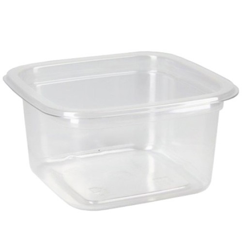 СпК-0909 200 мл (PET) Дно квадратное прозрачное ПолиЭР (50/500 шт.) в Екатеринбург — Uralhoz.ru