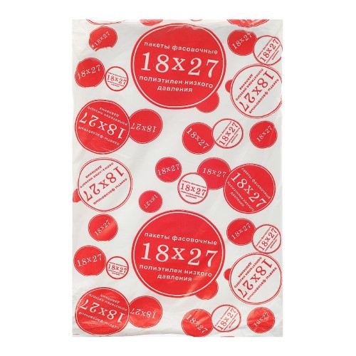 Пакет фасовочный ПНД 18х27 шарики СоюзПолимер (1/25 упак) в Екатеринбург — Uralhoz.ru