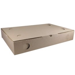 Коробка для пирога 390х250х60 крафт МИКРО (50 шт.) Т11